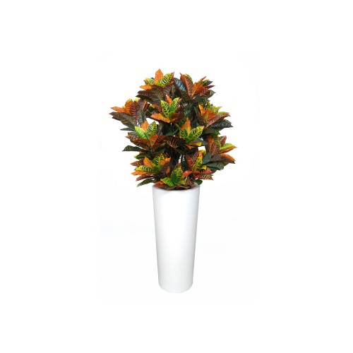 Planta semi-artificiala Ila, Croton Bush Lux Multicolor - 160 cm